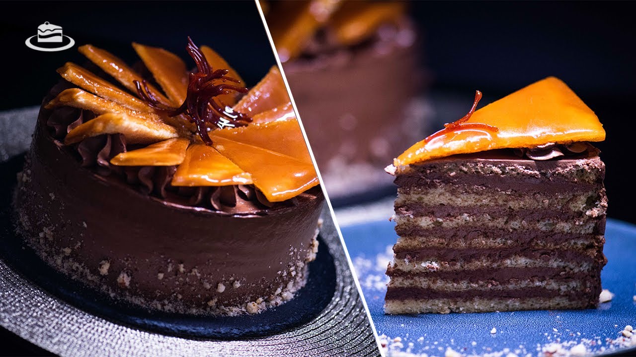 Tort Dobos / Hungarian Dobos Cake