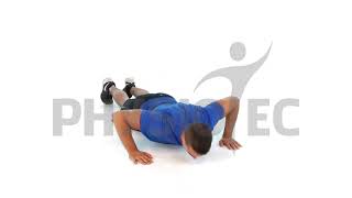 Alternating shuffle push-up