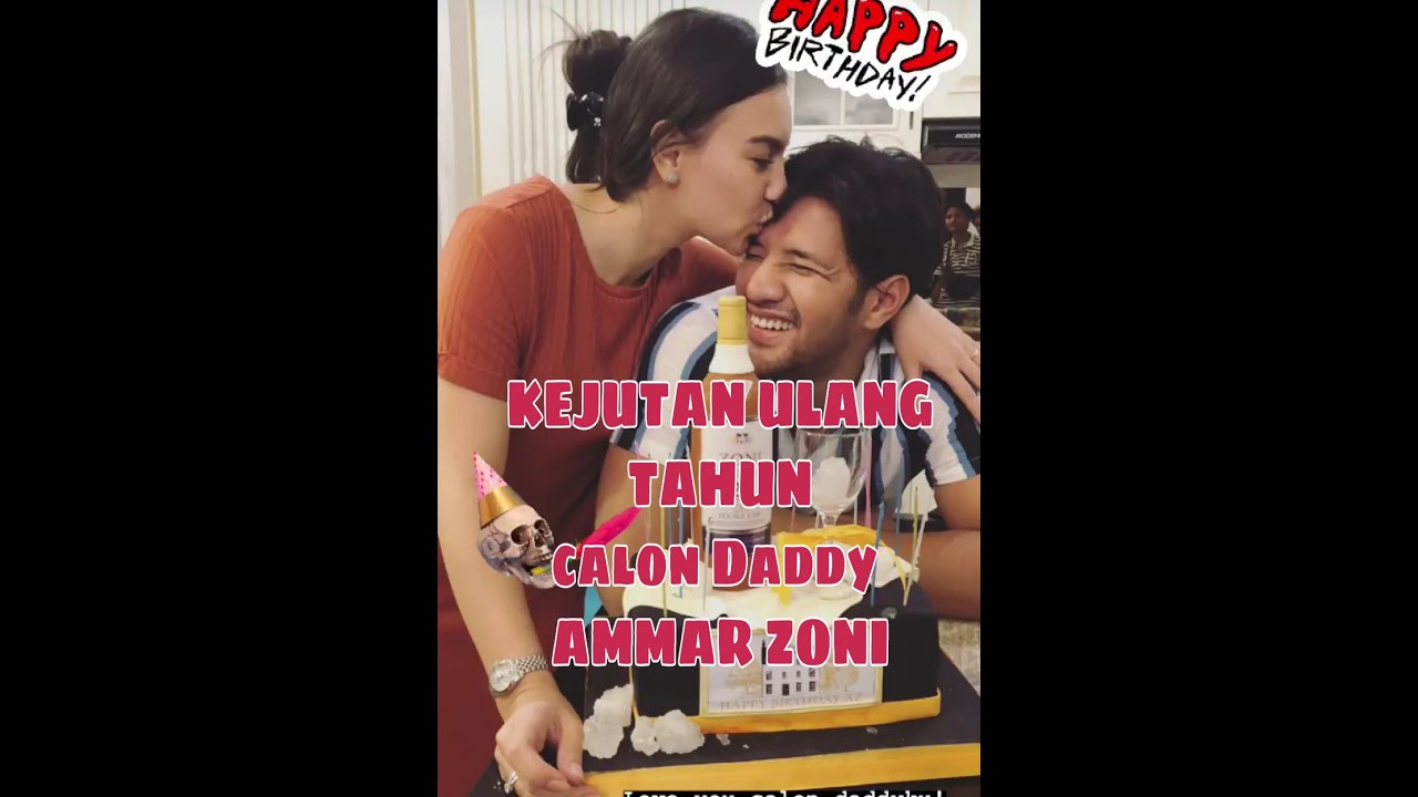 Detik Detik Kejutan Ulang tahun ammar zoni