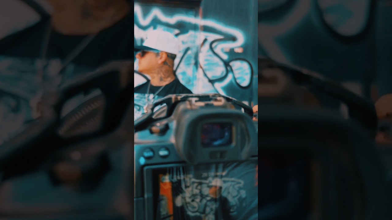 Shooting in DTLA with Mexican Style Arte Clothing. 