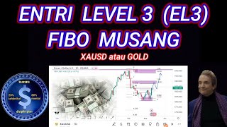 ENTRY LEVEL 3 FIBO MUSANG TRADING ANALISA