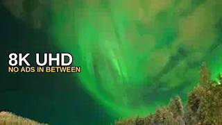 8K UHD Aurora Screensaver with Music | Northern Lights for TV & Sleep | No Ads screenshot 1