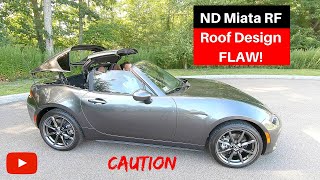 2019 Mazda Miata MX-5 RF Retractable Roof - Design Flaw or Minor Irritation?