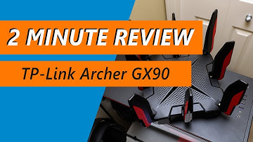 Is this the fastest Wi-Fi ever? TP-Link Archer GX90 Wi-Fi 6 Wireless Router Review