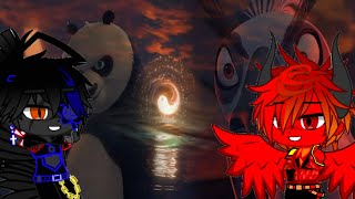 Kaijus reagindo a Pô vs Lord Shen-Batalha Final(Kung Fu Panda 2)