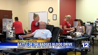 Battle of the Badges pits police, fire against each other to help blood shortage