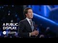 Joel Osteen - A Public Display