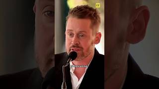 Macaulay Culkin Makes Brenda Song CRY During Walk of Fame Speech 😭🥹 #shorts