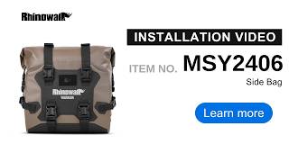 Rhinowalk MSY2406 Side Bag Installation Video