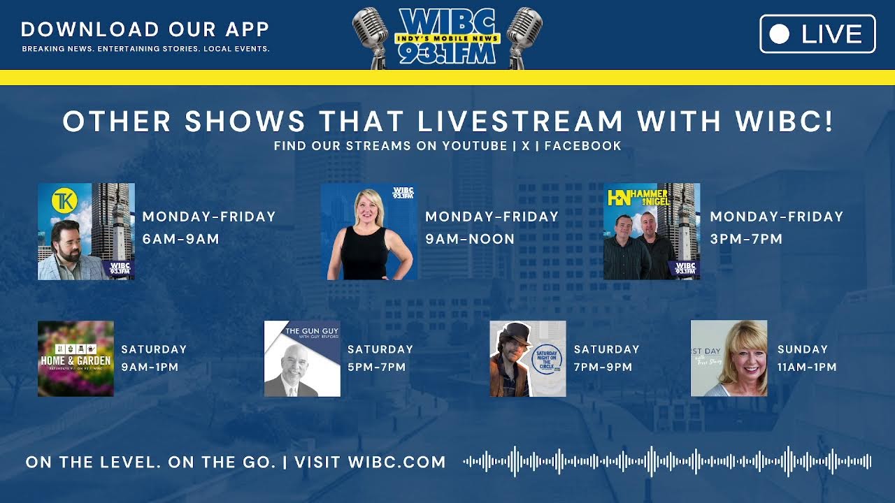 9-noon, 93WIBC - 3/5/26