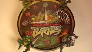 Ninja Turtles Talking Wall Clock.wmv Update
