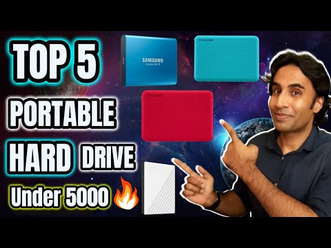 5 Best Portable External Hard Disk Under 5000 🔥🔥🔥Best hard drive, Portable hard