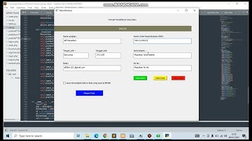 Aplikasi CRUD sederhana Menggunakan python