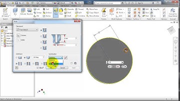 85 Inventor Assembly Tutorial: Creating Parts for Assembly , review part skills