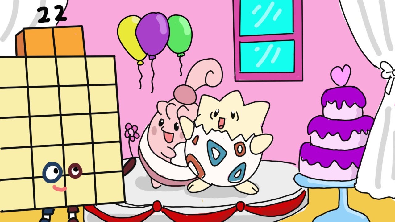 [REQUEST] Happiny and Togepi in Love With NB 22 | Numberblocks fanmade ...