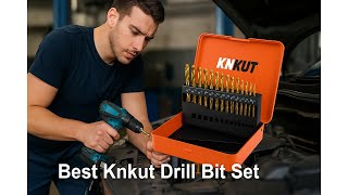 🛠️ Best Knkut Drill Bit Set | KnKut 29 Piece Drill Buddy Mechanics Length Step Point Drill Bit Set 🔩