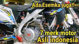 7 Merk motor Lokal Asli indonesia !! Ada Esemka juga sob !!