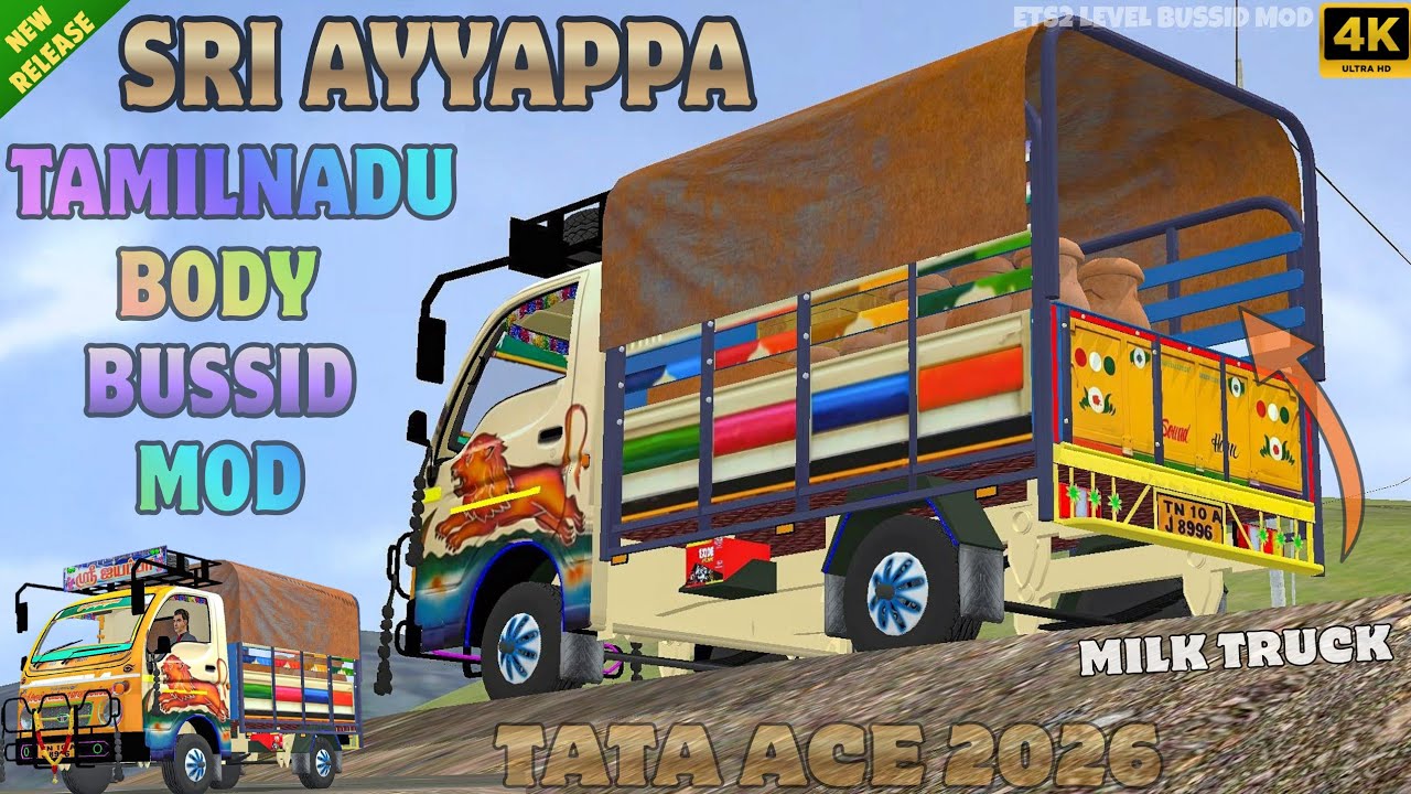💯 Sri Ayappa Tata Ace Tamilnadu Mini Truck Mod Download Bus Simulator Indonesia