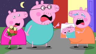 Mummy Pig miss Daddy Pig | Peppa Pig Funny Animation