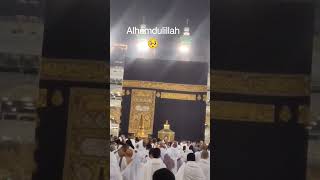 First sight on Kaaba ..umrah mecca kaaba  saudiarabia