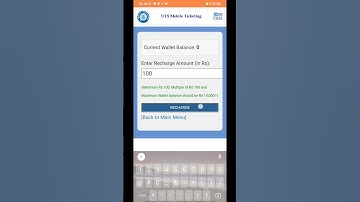 How To Recharge UTS wallet | Technical NIZAM