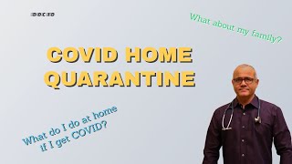 What Precautions to take at Home if I get COVID 19