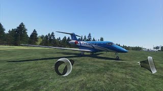 PS5 Pro PSVR2 MSFS24 - Pilatus PC-24 career cargo mission