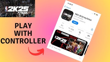 Can you Play NBA 2K25 MyTEAM Mobile with Controller