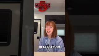 STRANGER THINGS SEASON 5 FIRST LOOK AT VICKIE (AMYBETH MCNULTY) NEW BTS FOOTAGE