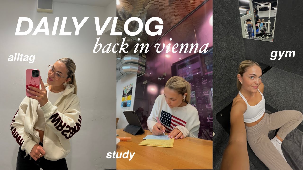 Uni Woche in meinem Leben 👩🏼‍🎓*productive Vlog* | Grundschullehramt, WG- Leben, Wien 💻🎧💌