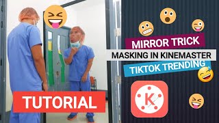 How to do masking in kinemaster. Funny mirror trick. screenshot 5