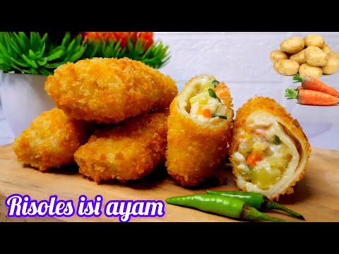 Isian Risoles Kentang Wortel Ayam
