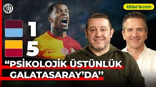 Trabzonspor 1 - 5 Galatasaray Maç Sonu | Nihat Kahveci Nebil Evren | Gol Makinası