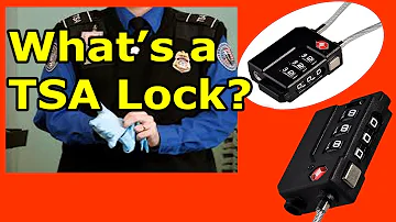 Jak otevřít TSA zámek?