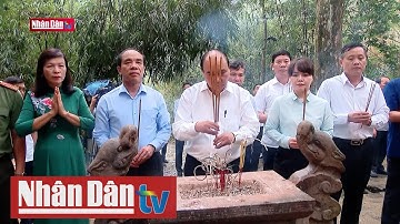 Chủ tịch nước dâng hương tại Khu di tích lịch sử Tân Trào
