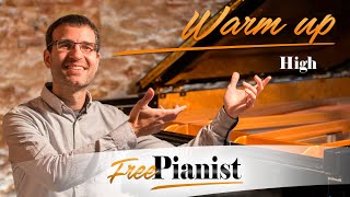 WARM UP 2 - PIANO ACCOMPANIMENT - High voices - Fast tempo