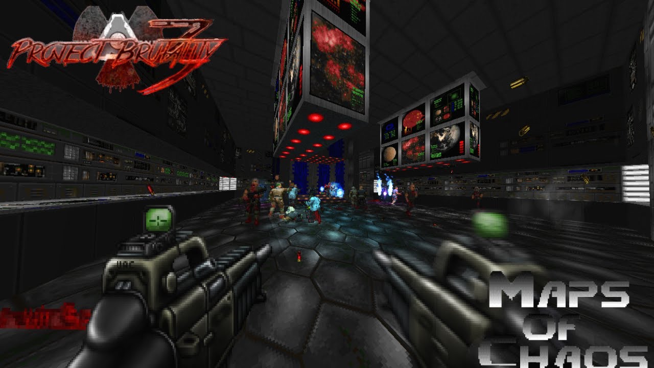 DOOM Project Brutality staging con Mapsofchaos Overkill - YouTube