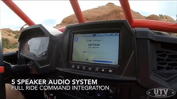 SSV Works Polaris RZR XP4 Turbo S rock crawling in Moab Utah