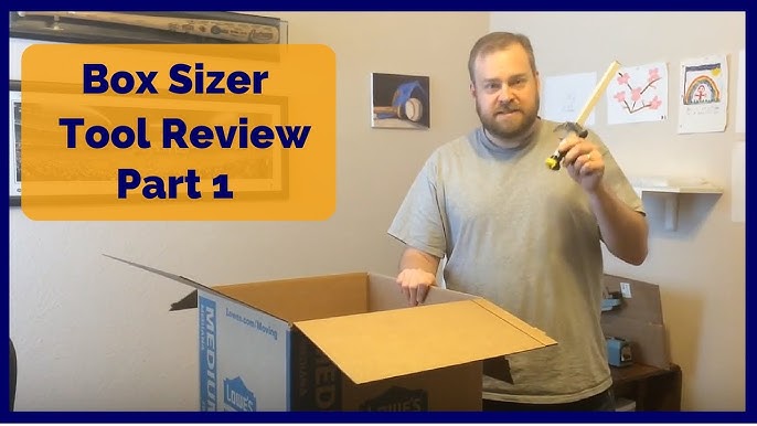Box Sizer Cardboard Carton Reducing Scoring Tool Customizing Resizer  Packages