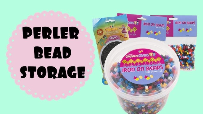 A Kid-Friendly Perler Bead Storage Solution! 