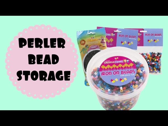 Perler Bead Storage - How I organize my beads! 