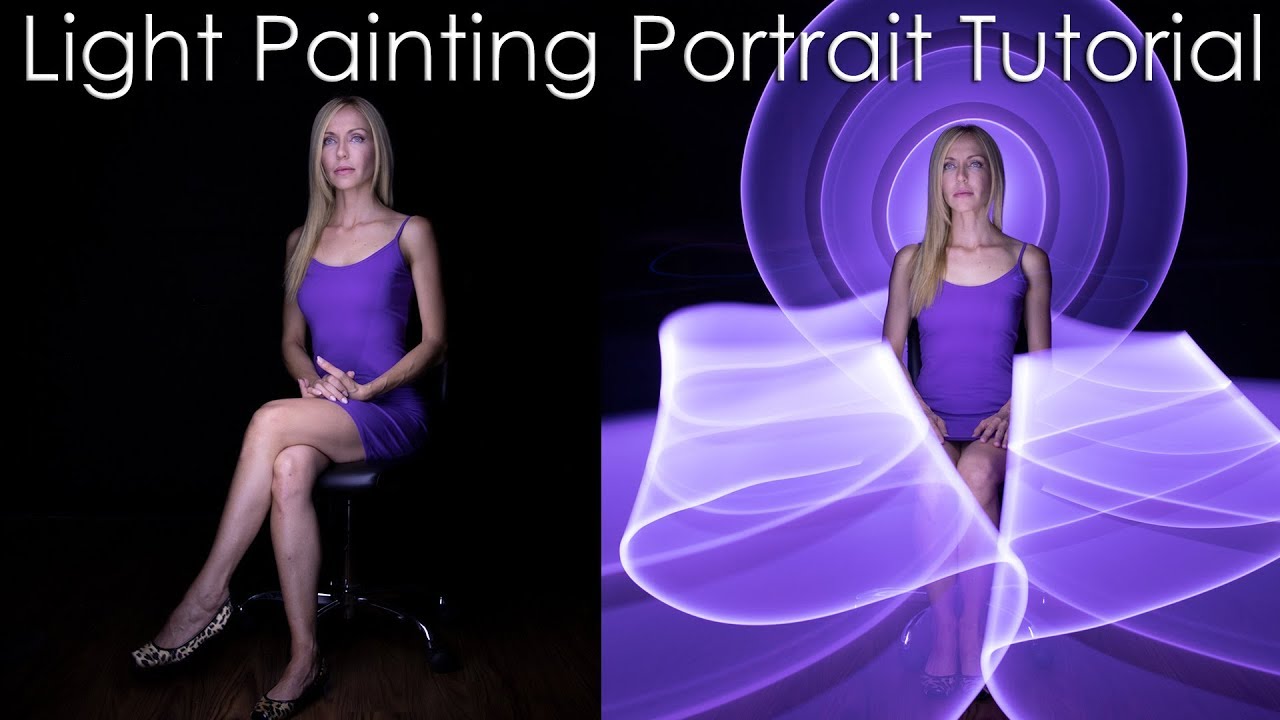 Light Painting Portrait Tutorial 