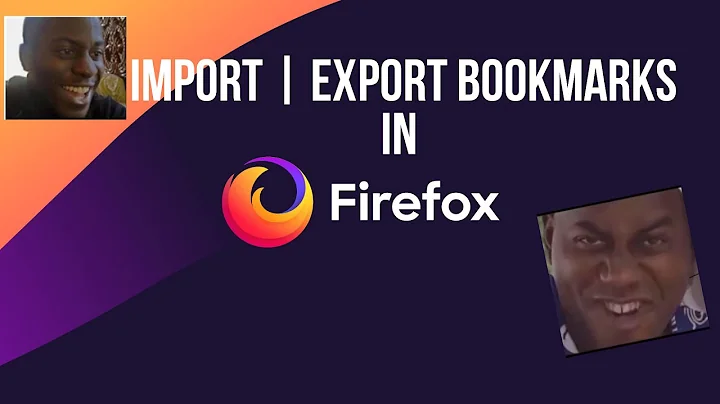 ✅How to Import Bookmarks in Mozilla FireFox -EASY SHORT WAY!