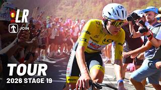 Pogačar Tries To Make History On Alpe d'Huez | Tour de France 2026 - Stage 19 | LR x JOIN Cycling