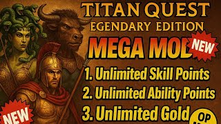 Titan quest Legendary edition Mega Mod Unlimited Skill points/Attributes#titanquest #titanquest2  screenshot 1