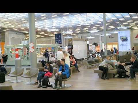 Vídeo: Aeroporto de Paris - Charles de Gaulle