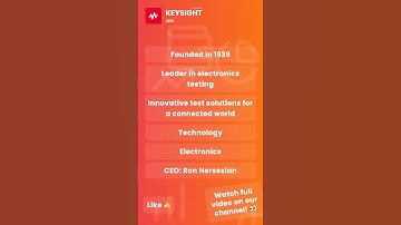 Keysight Technologies: Leading the Charge in Electronics Innovation