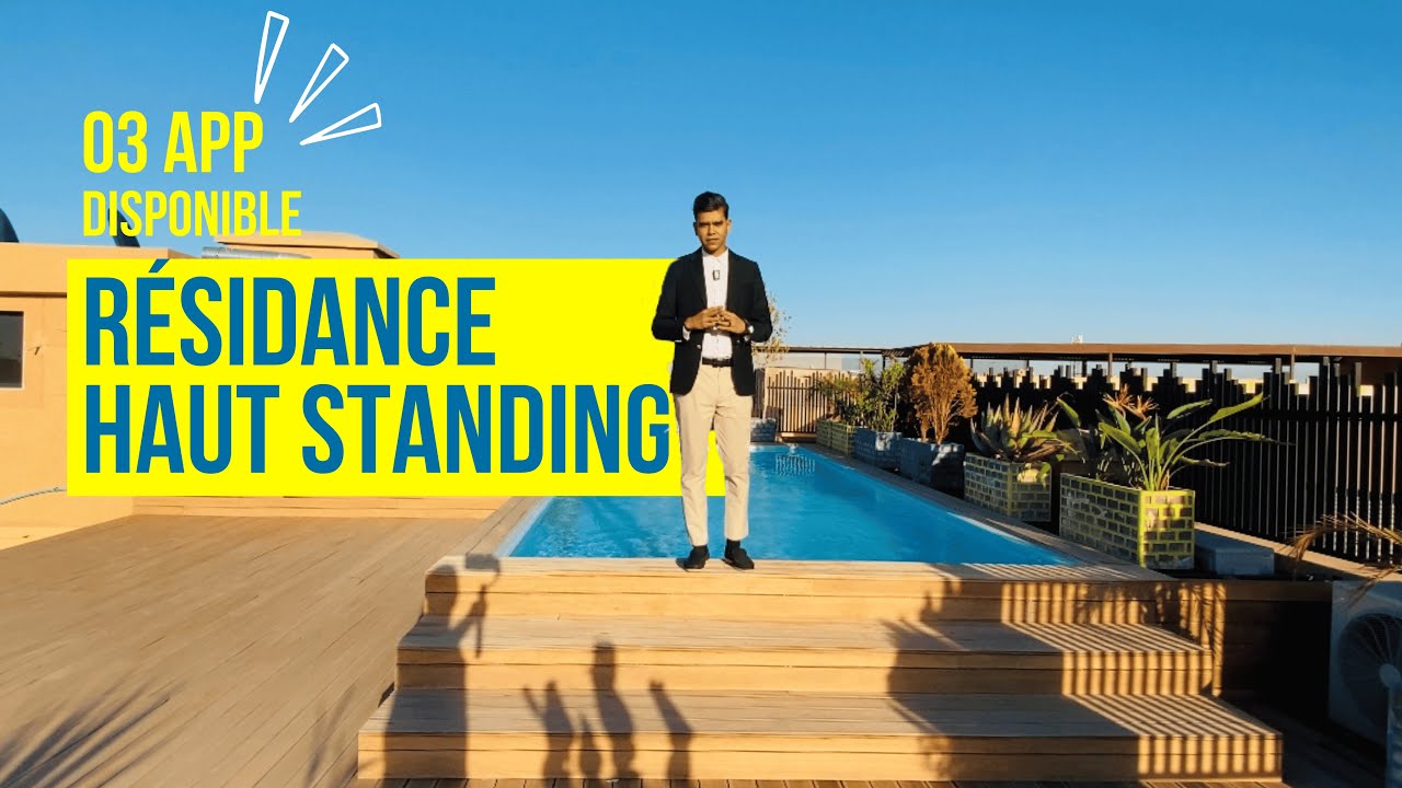 شقة فائقة الجودة مع مسبح وإطلالة بانورامية – جليز، مراكش