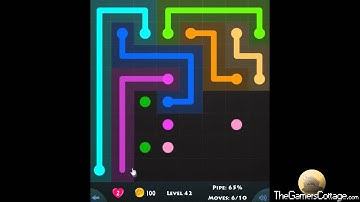 Flow Game Level - 342 [8x8] Mania Connect the Dots