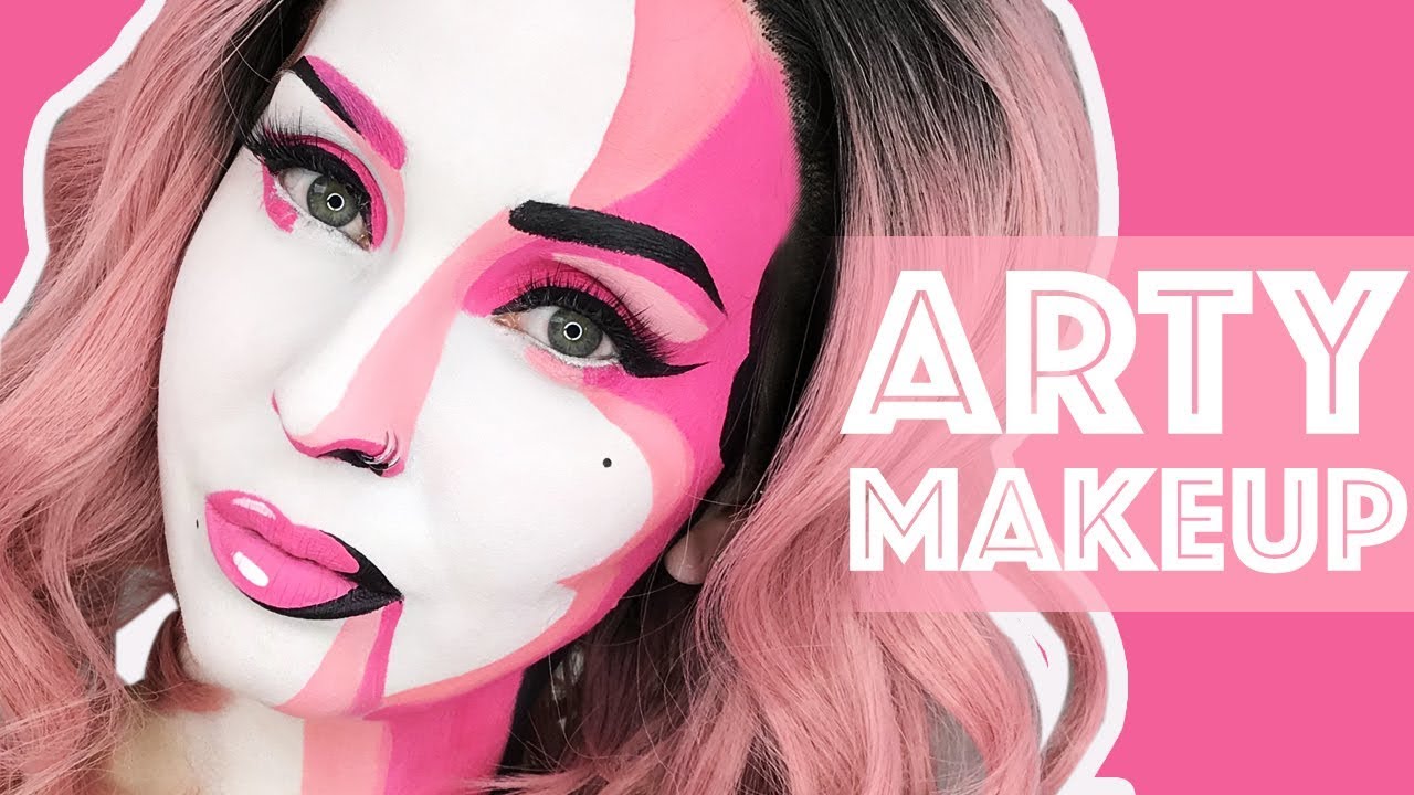 Arty Pop Art Makeup HALLOWEEN 2017